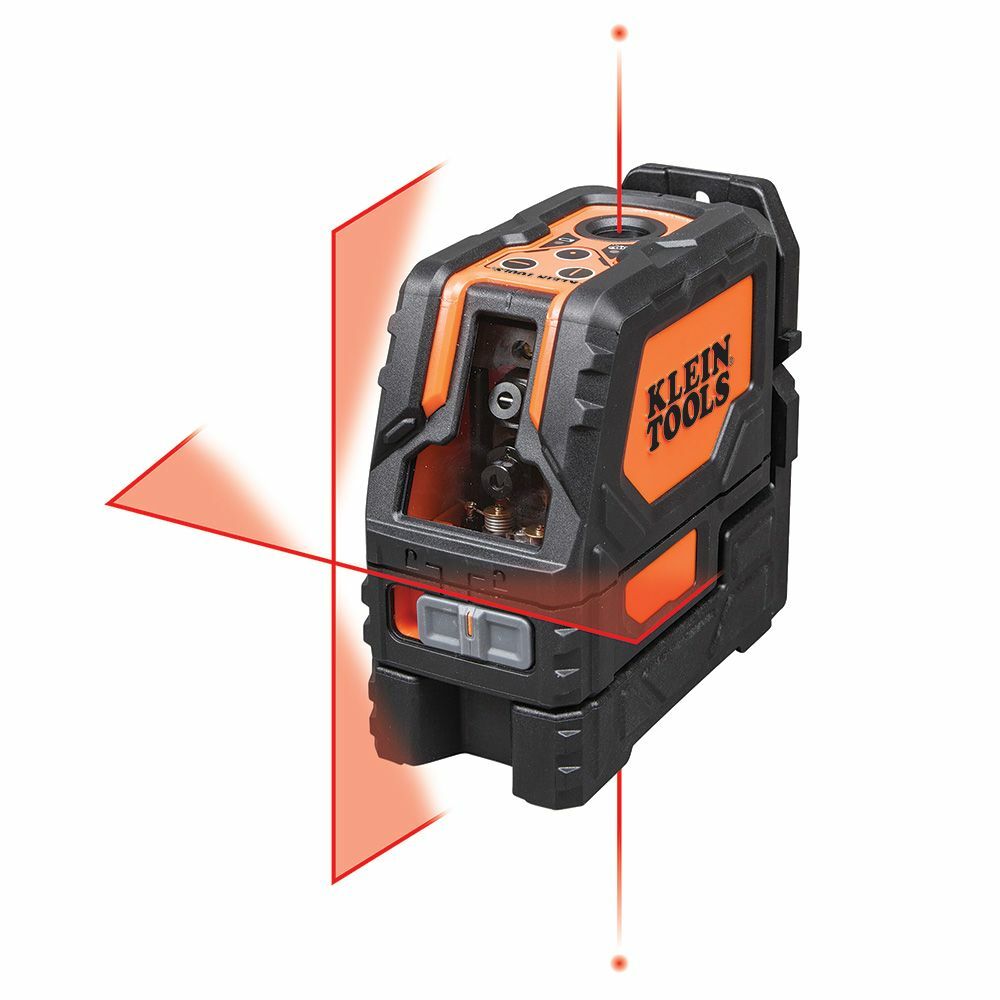 KLEIN TOOLS 93LCLS Self-Leveling Cross-Line Laser Level with Plumb Spot