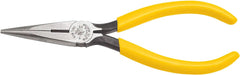 Klein Tools D203-6 Long Nose Side-Cutter Pliers 6-Inch