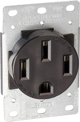 Leviton 279-S00 Flush Mounting Receptacle 50 Amp 125/250V NEMA 14-50R