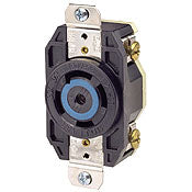 Leviton 2810 Locking Receptacle Industrial Grade Grounding 30 Amp 120/208 Volt-3PY