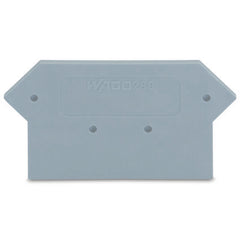 WAGO 280-330 End and Intermediate Plate 2.5mm Gray