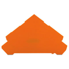 WAGO 280-323 End Plate Terminal Block 1mm Orange