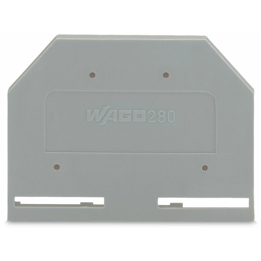 WAGO 280-301 End and Intermediate Plate 2.5mm Single Pack