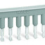 WAGO 281-490 Insulated Comb-Style Jumper Bar 10-Way 10 Poles Gray