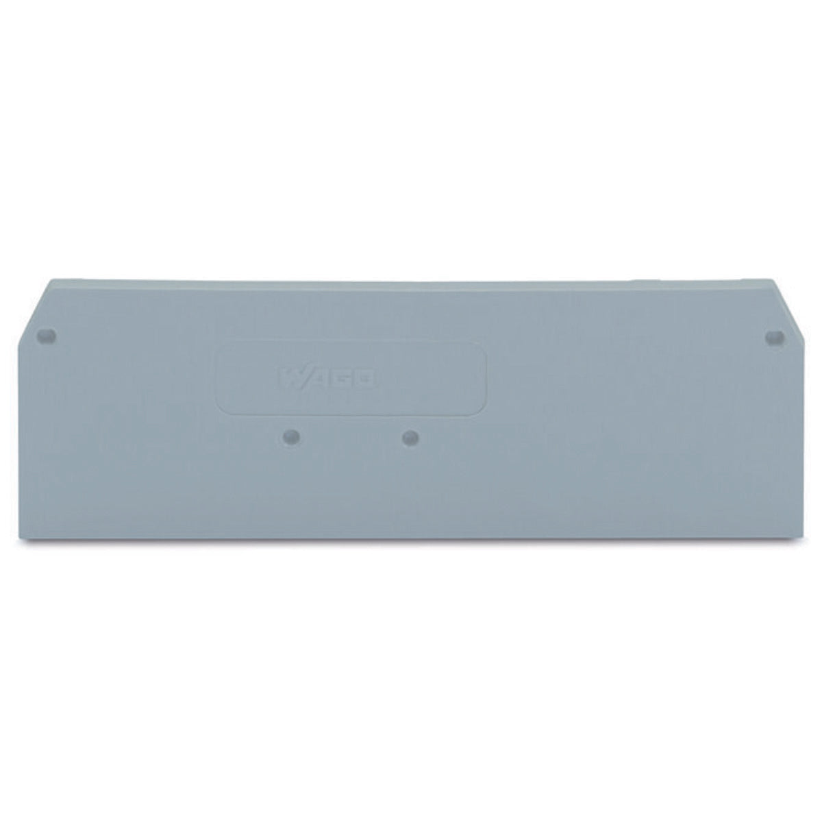 WAGO 281-334 End and Intermediate Plate 2.5mm Gray