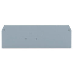 WAGO 281-334 End and Intermediate Plate 2.5mm Gray