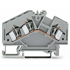 WAGO 281-631 Terminal Block 32A Gray Cage Clamp