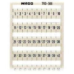 WAGO 793-566 Labeled WMB Marking Card Snap-On Mounting Series 793 Replacement 1083183