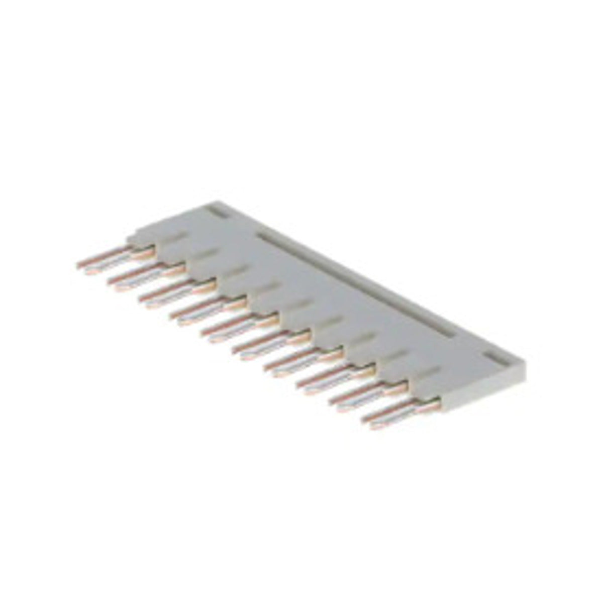 WAGO 870-410 Insulated Push-In Type Comb-Style Jumper Bar 10-Way 10-Poles 18A Light Gray