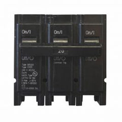 EAT ON BR320 Type BR Circuit Breaker 240 VAC 20 Amp (3-Pole)