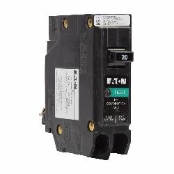 EATON BRP120AF Type BR Arc Fault Circuit Breaker Plug-on Neutral 120 VAC 20 Amp 1-Pole