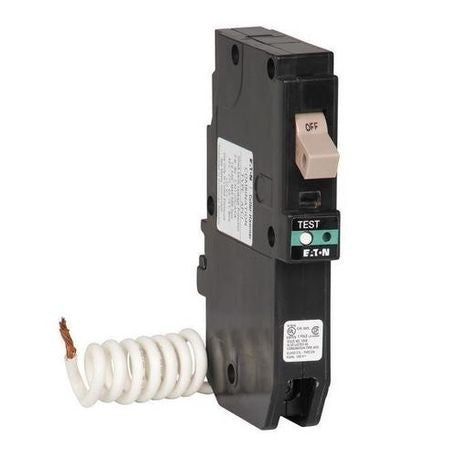 Eaton CHFP115DF Dual Function Circuit Breaker 15A 240 Volts DIN Rail Mount