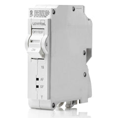 Leviton LB115-DFT 15A 1-Pole Plug-On AFCI/GFCI Branch Circuit Breaker White