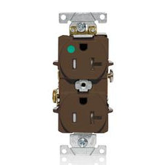 Leviton T8300-W Duplex Receptacle 125VAC 20A 2P 3W White