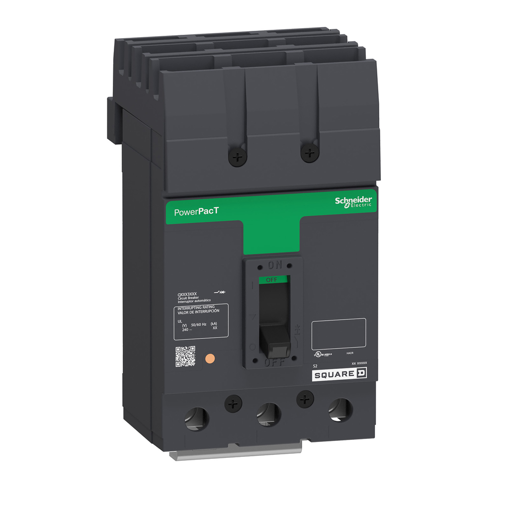 Square D QBA32225 Molded Case Circuit Breaker 3-Pole 225 Amp 240 Volt Replacement QBA32225