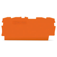 WAGO 2000-1492 End and Intermediate Plate 0.7mm Orange