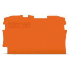 WAGO 2000-1292 End Plate TOPJOB S Series Orange 0.7mm