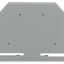 WAGO 281-301 End and Intermediate Plate 3mm Gray