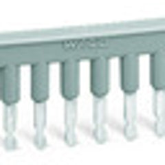 WAGO 280-490 Insulated Push-In Type Jumper Bar 10-Way 10-Poles Gray