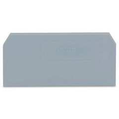 WAGO 280-308 End and Intermediate Plate 2.5mm Gray