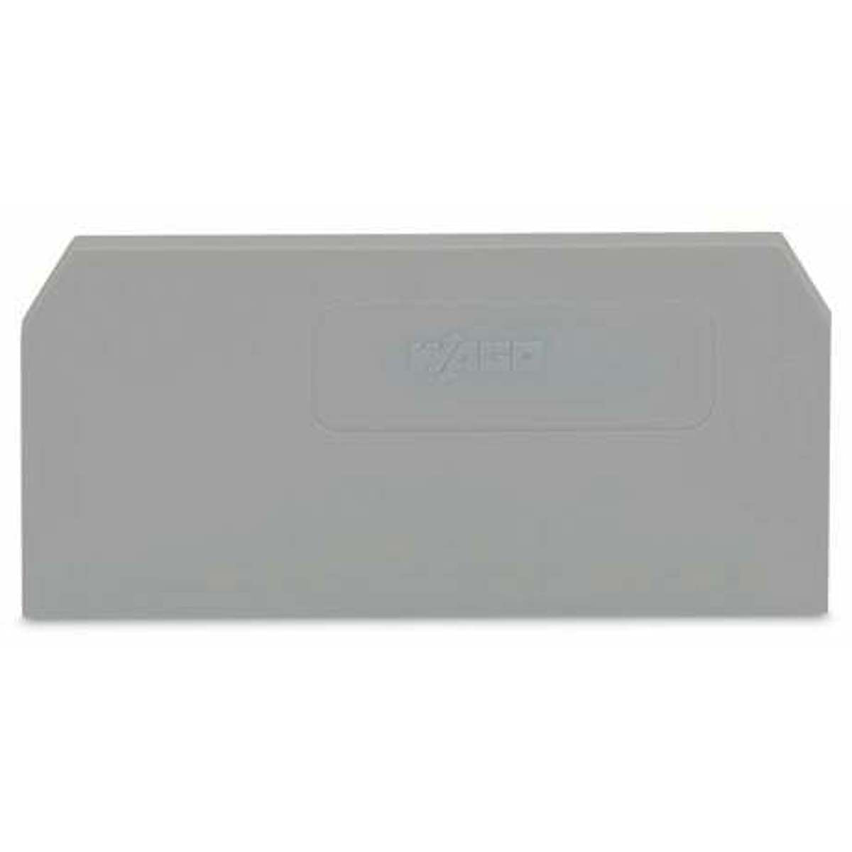 WAGO 279-325 End and Intermediate Plate 2mm Gray