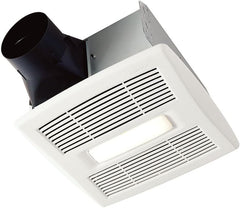 Broan-NuTone AE80BL InVent Series Single-Speed Fan with LED Light, ENERGY STAR Certified, 80 CFM, 1.5 Sones