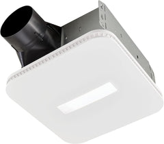 Broan-NuTone AE110LK Flex Series Ventilation Fan LED Light CleanCover Energy Star