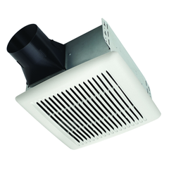 Broan-NuTone AE110 Invent Flex ENERGY STAR Single-Speed Ventilation Fan 110 CFM 1.0 Sones White