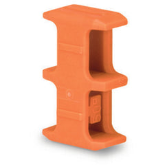 WAGO 285-448 Fixing Element for Terminal Blocks Orange