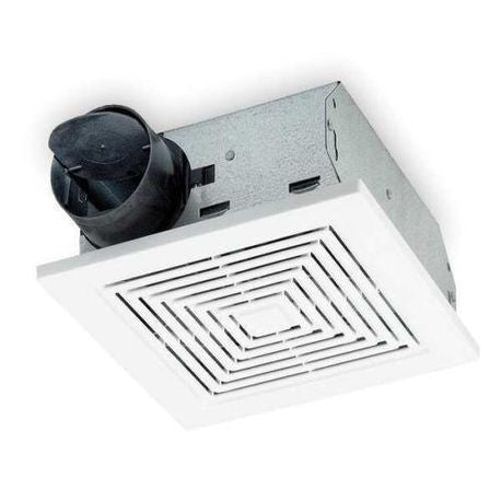 Broan 2678F Ultra Bathroom Ventilation Fan/Light Finish Pack, 50 CFM, 4 Inch Duct, 120 VAC