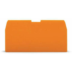 WAGO 870-944 End and Intermediate Plate 1mm Orange