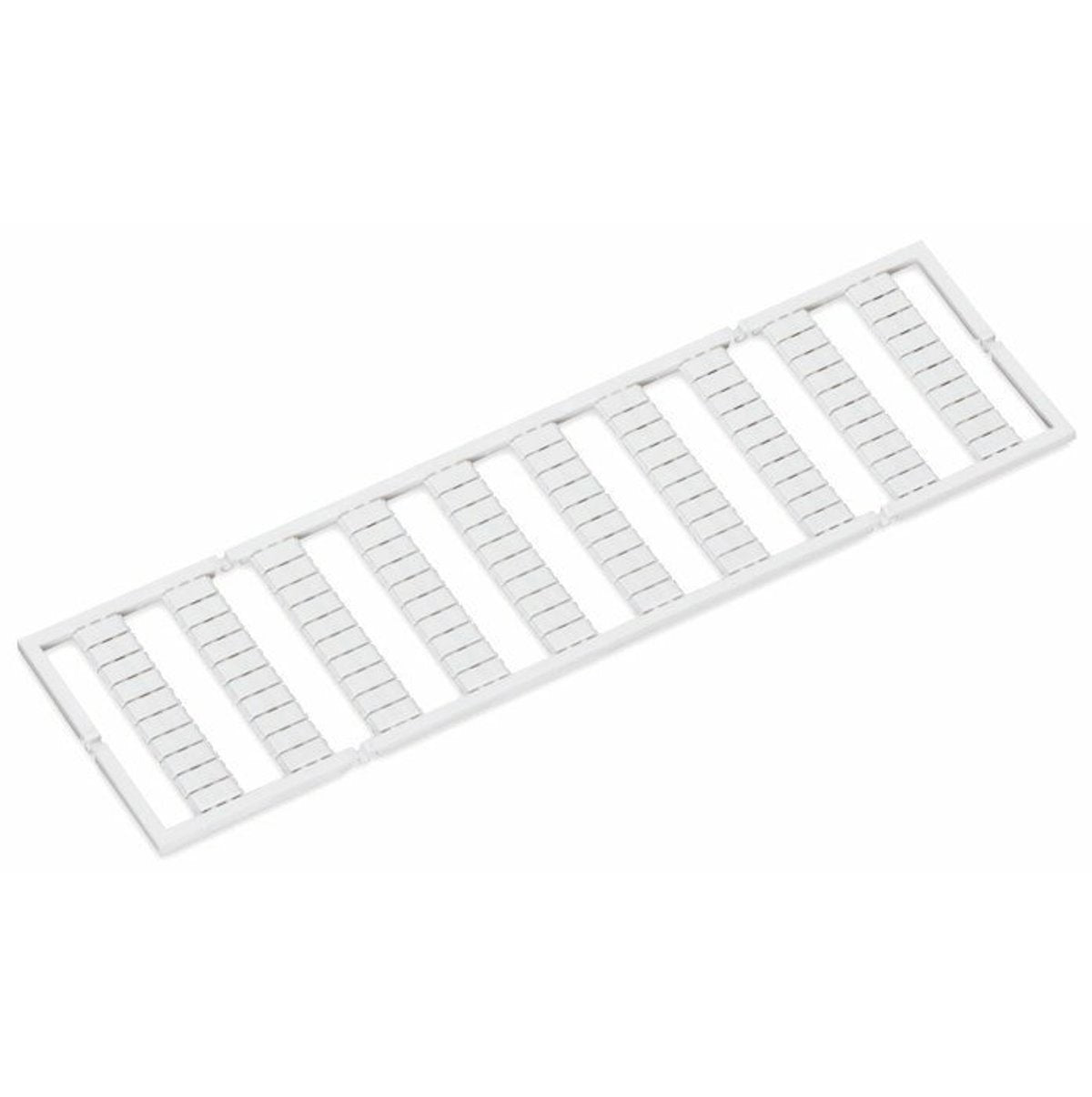 WAGO 793-5501 Plain WMB Marking Card 5mm White Snap-On Mounting