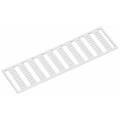 WAGO 793-5501 Plain WMB Marking Card 5mm White Snap-On Mounting