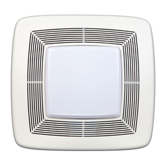 Broan-NuTone QTXE110FLT 110 CFM Ventilation Fan Light, Energy Star, 6 in Duct - QTXE110FLT