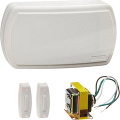 Broan-NuTone BK125LWH Builder Kit Doorbell with Lighted Pushbuttons 2 Lighted Pushbutton 1 Transformer