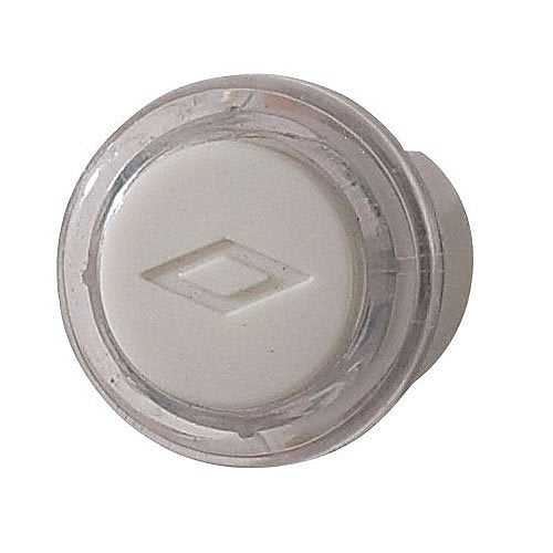 Broan-NuTone PB18LWHCL Lighted Round Pushbutton 120V (13/16 Inch Diameter) PB18LWHCL