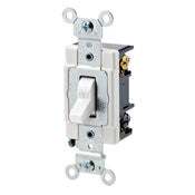 Leviton 1223-SI Toggle 3-Way AC Quiet Switch 20 Amp Ivory