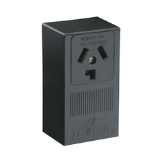 Leviton 5054-P00 Receptacle 30A 125/250V NEMA 10-30R Black