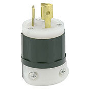 Leviton 4720-C Locking Plug 15 Amp 125 Volt NEMA L5-15P