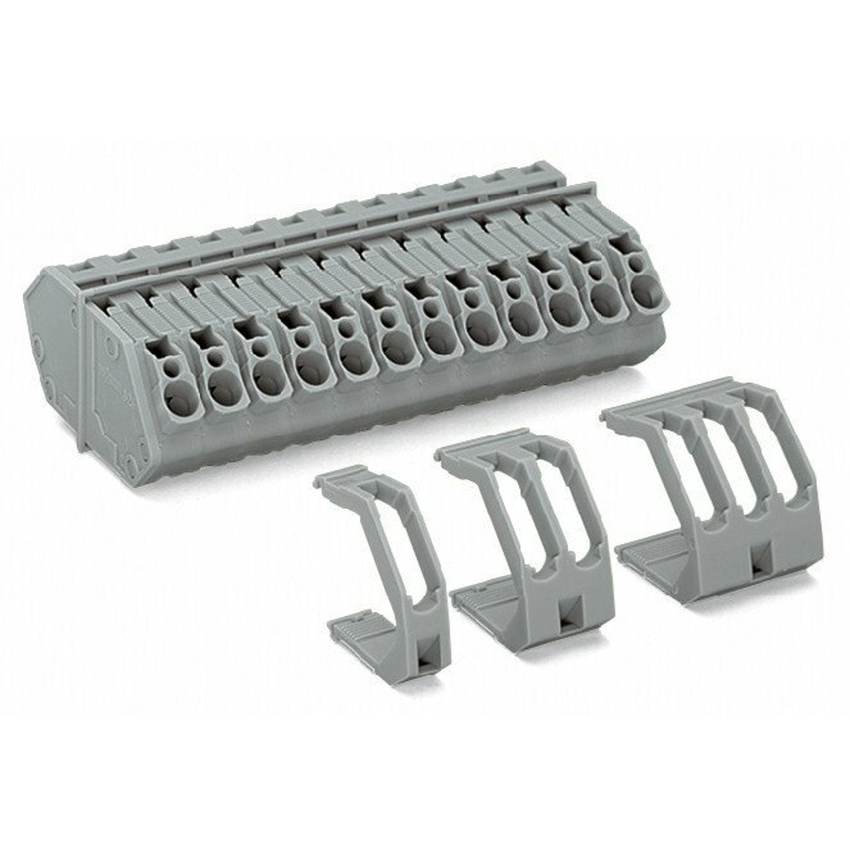 WAGO 826-169 Feed-through Terminal Block 32A Gray