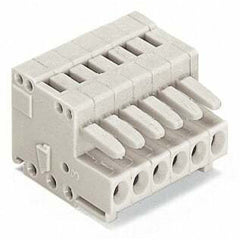 WAGO 734-114 1-Conductor Female Connector CAGE CLAMP 14-Pole Light Gray