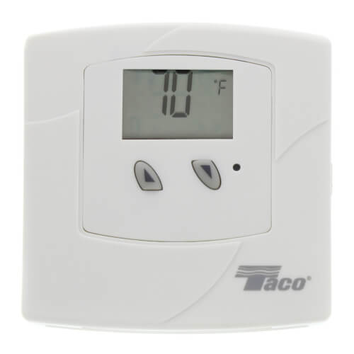 Taco 568-22 Battery Operated Digital Display Thermostat Replacement for 568-21, 568-20