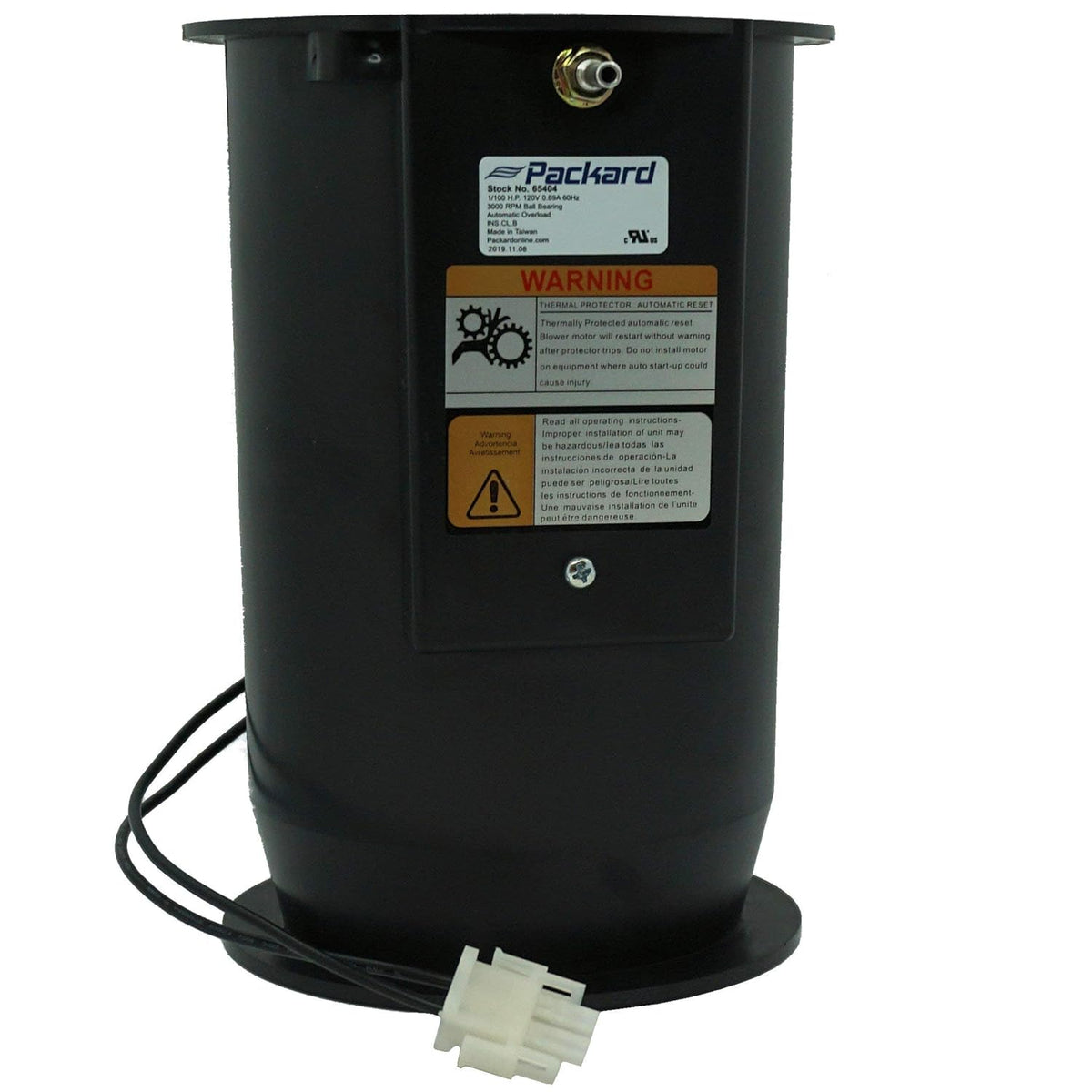 PACKARD 65404 DRAFT INDUCER MOTORS