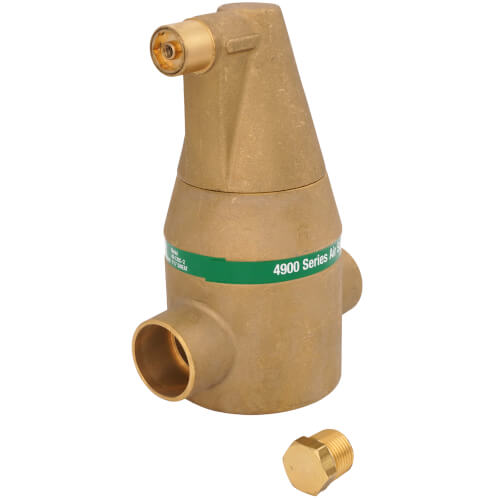 Taco 49-125C-2 Air Separator 150psi Automatic Brass