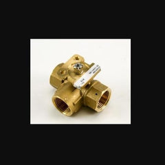 Johnson Controls VG1841BG+9T4AGA Three-Way Brass Trim Ball Valve 24V Floating Non-Spring Return Actuator