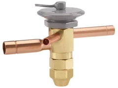 Sporlan 168719 Thermostatic Expansion Valve 5/8 Inch x 7/8 Inch Brass 700 PSI for 8 Ton R-410A