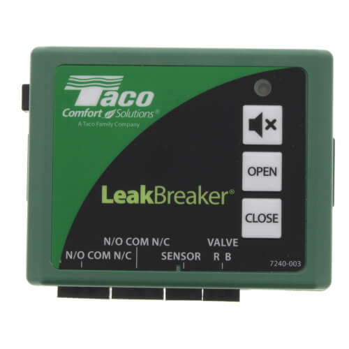 Taco LB-075-H-1LF LeakBreaker Water Heater Shut-Off Valve & Actuator