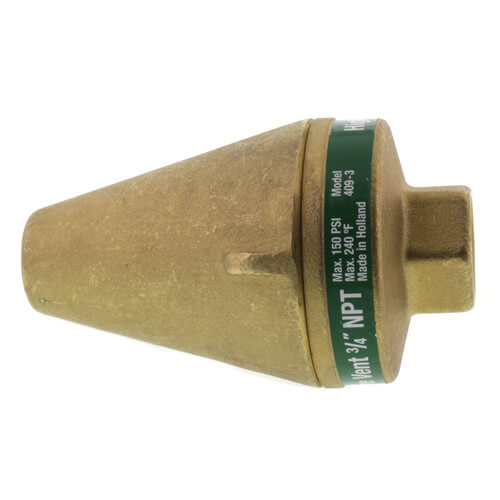 TACO 409-3 3/4 Inch Commercial Brass Air Vent Heavy Duty