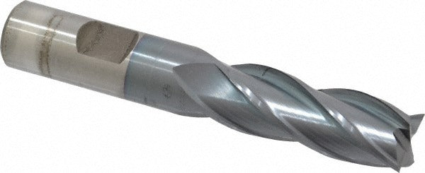CLEVELAND CONTROLS Cleveland C33270 Square End Mill 5/8 in 4 Flute Hss Ticn