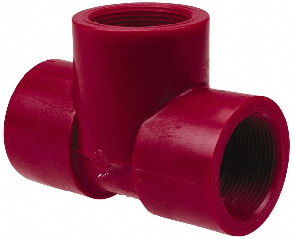 NIBCO Nibco CD02050 Pvdf Pipe Tee 3/4 Inch Schedule 80 Fipt